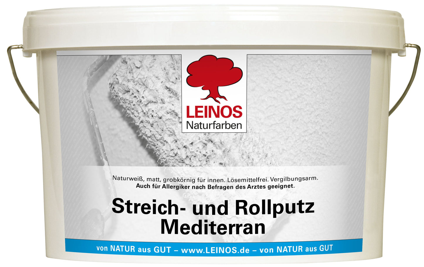 LEINOS 680 Streich- und Rollputz Mediterran 10,00 l