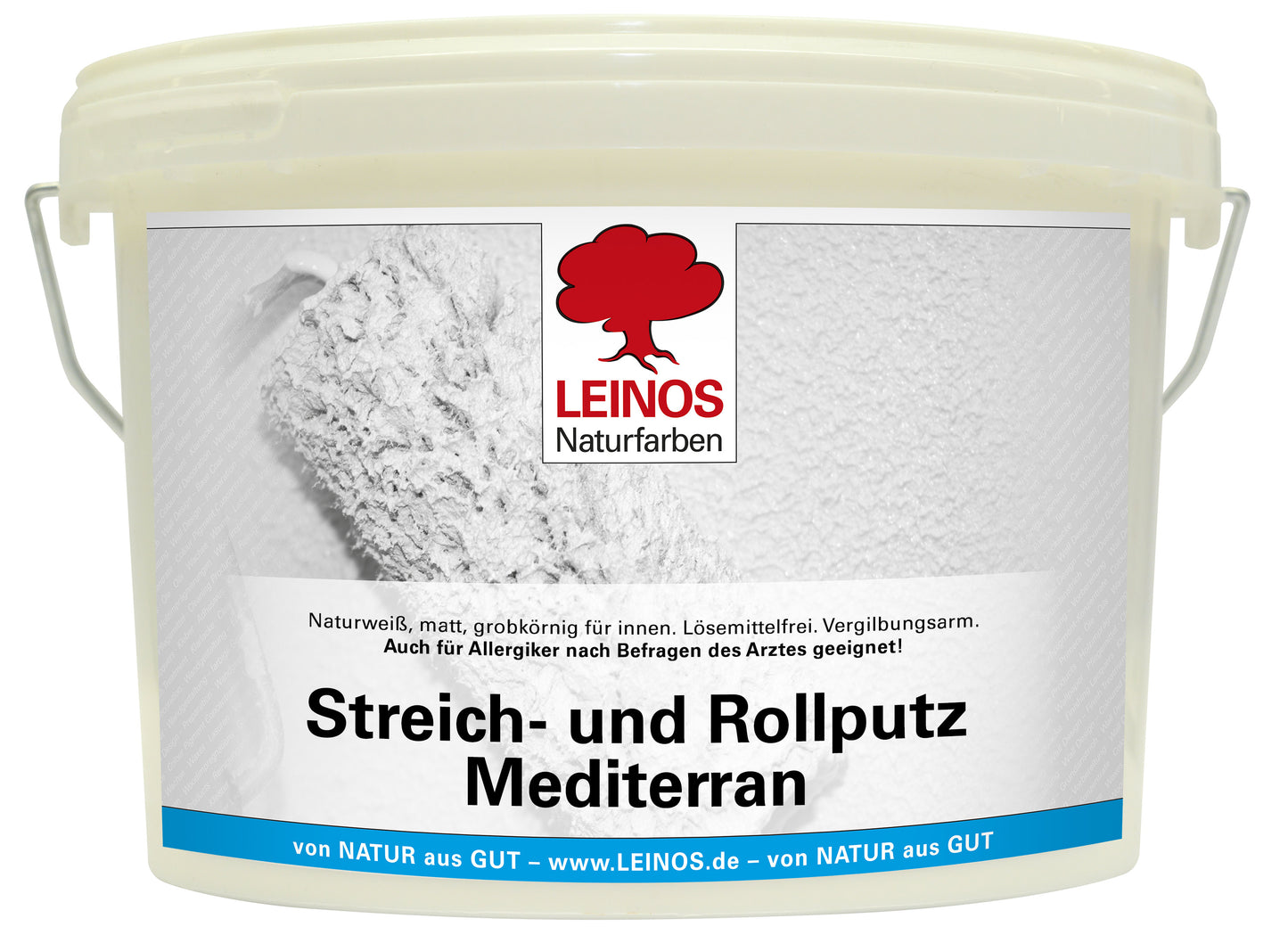 LEINOS 680 Streich- und Rollputz Mediterran 2,50 l