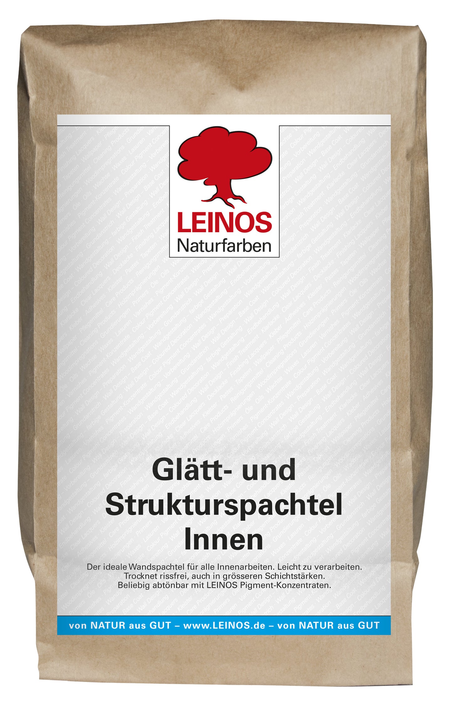 LEINOS 684 Glaett- und Struktur-Spachtel 1,00 kg