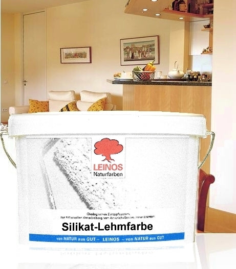 LEINOS 689 Silikat-Lehmfarbe 10 l