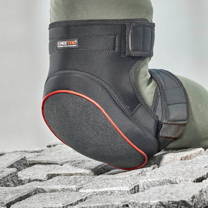 KNEETEK Knieschoner SAFETEK® KevSafe® | robust & extrem abriebfest | rutschhemmende Knieschützer für optimale Entlastung beim Arbeiten | Kniepolster geeignet für sehr harte und raue Untergründe