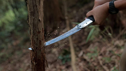 Silky Ersatzblatt für Ultra Accel Curve 240mm Klappsäge, gebogenes Sägeblatt mit grober Mirai-Me Verzahnung 7,5 Zähne/30mm, schnelle saubere Schnitte, ideal für Baumpflege und Astschnitt