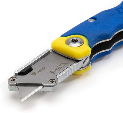 ESTWING Mini Folding Lock Back Utility Knife with Disposable Razor Blade