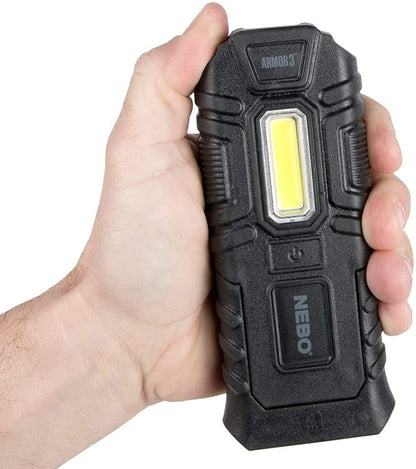 NEBO NB6526 Armour 3 Taschenlampe, Schwarz, 14,5 cm