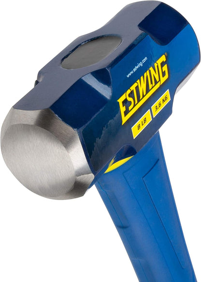 ESTWING Hard Face Sledge Hammer with 90 cm Fiberglass Handle3,6 kg.