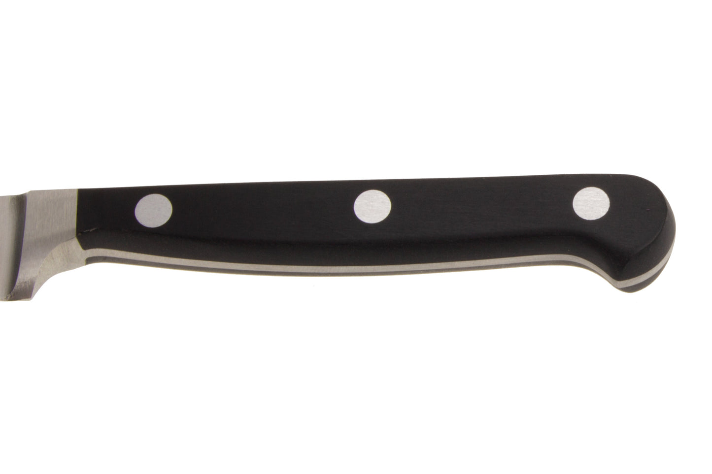 Auswahl an Messern und Küchenwerkzeugen | Kochmesser | Schälmesser | Ausbeimesser | Spickmesser | Küchengabel | Palette STUBAI Rolltasche neu bestückt 6-teilig