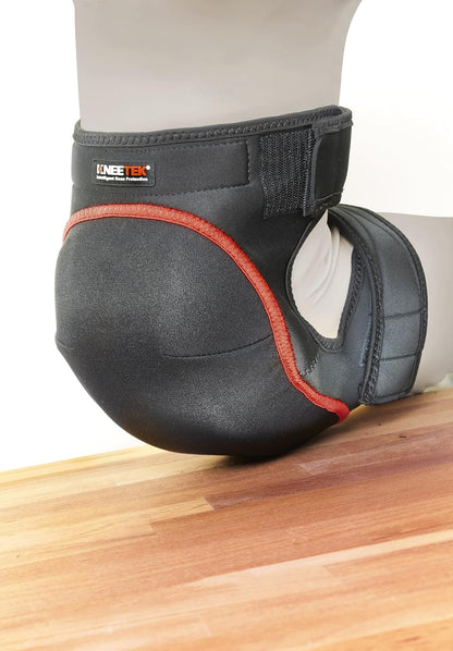 KNEETEK WaveTek Knieschoner 67400 – ergonomisch, leicht & rutschfähig, mit WavePad 3D Kniepolster – EN 14404-2 zertifiziert – universell, abriebfest, für alle die am Boden arbeiten