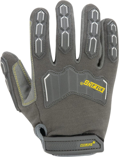ESTWING Impact Resistant Synthetic Leather Palm Work Glove with Anti-Vibration Palm-XL