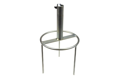 STUBAI Schirmständer Rasendorn 25 mm Ø, Höhe 150 mm, 600 g – mobiler Sonnenschirmständer für Rasenflächen | leicht einsteckbar ohne Werkzeug | stabiler Halt für Schirme im Garten & Camping