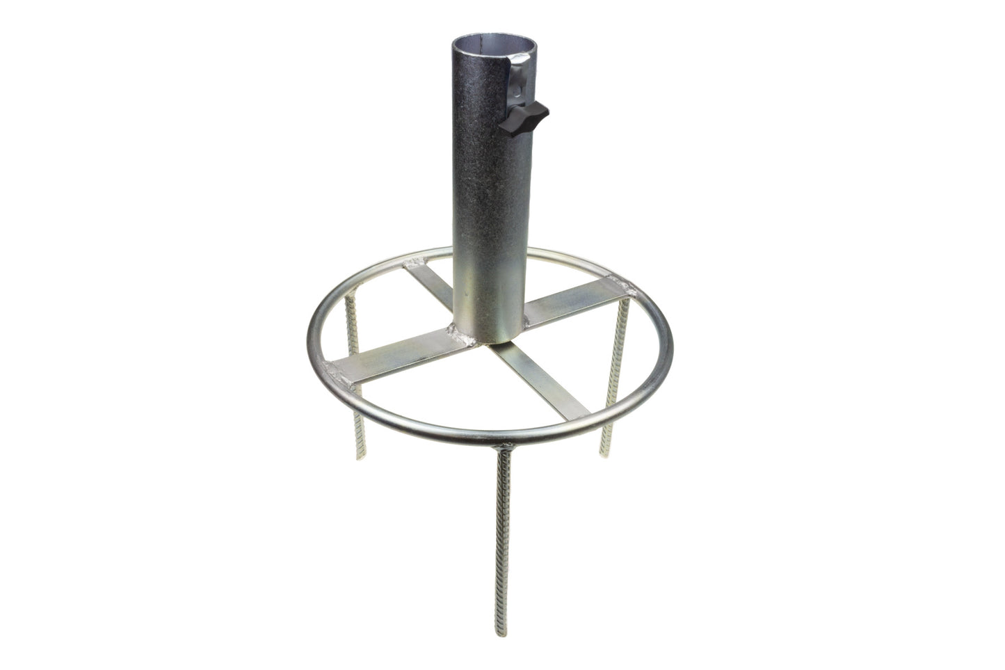 STUBAI Schirmständer Rasendorn 50 mm Ø, Höhe 300 mm, 2500 g – extra stabiler Sonnenschirmständer für große Schirme | leicht in den Boden zu stecken | für Garten, Strand & Camping