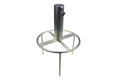 STUBAI Schirmständer Rasendorn 50 mm Ø, Höhe 300 mm, 2500 g – extra stabiler Sonnenschirmständer für große Schirme | leicht in den Boden zu stecken | für Garten, Strand & Camping