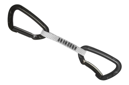 STUBAI Rock Clip 3.0 Express-Set | leichtes Kletterset mit ANTISLIDE-Schlinge 100 mm | Karabiner eloxiert, Bruchlast 24/8/8 kN | Clip-Unterstützung & höhere Sicherheit beim Sport- und Alpinklettern