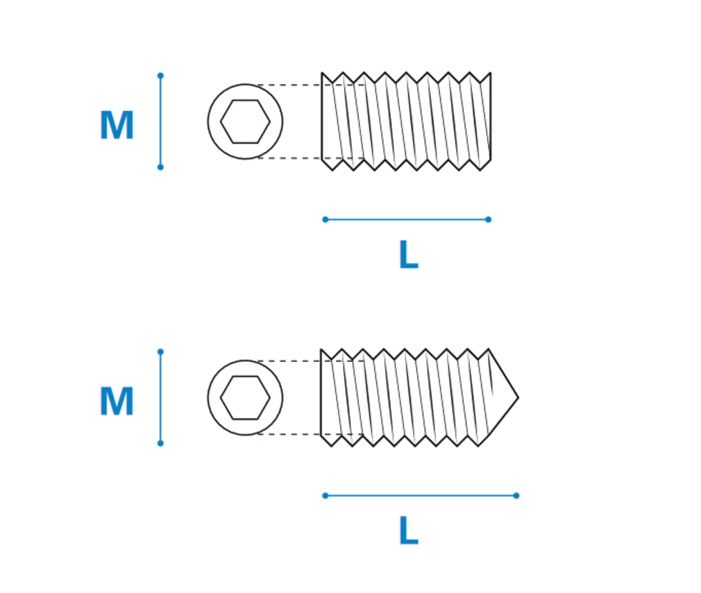 Gewindestift - M5x10