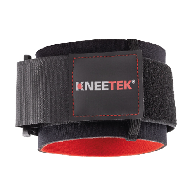 KNEETEK Unterarmbandage für den rechten Arm | Größe: L/XL | selbstwärmende Unterarmstütze | elastische Bandage für den Unterarm zur Kompression und Führung für die Sehnen