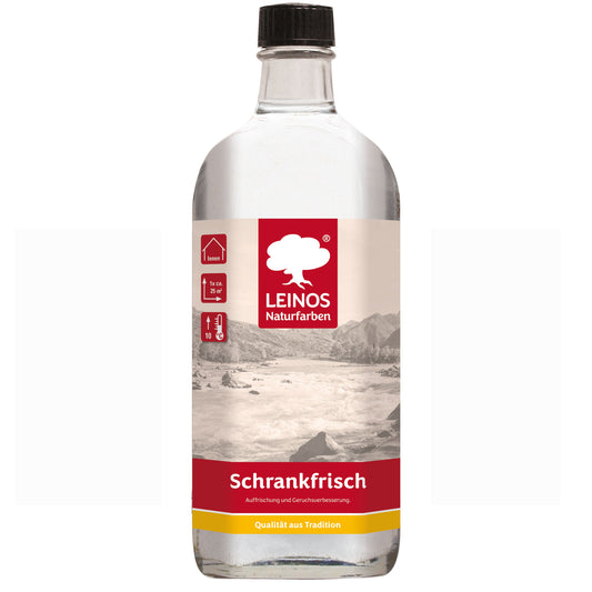 LEINOS 912 Schrankfrisch 0,25 l | dient der Reinigung und Geruchsbeseitigung in Möbelinnenbereichen, insbesondere für alte Schrankinnenflächen