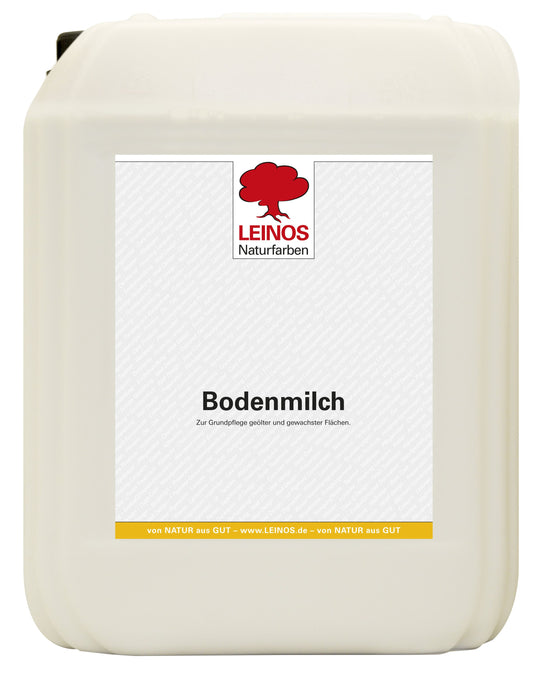 LEINOS 920 Bodenmilch 10 Liter | Pflegemittel für geölte, gewachste und lackierte Fußböden |  Holz, Kork und Linoleum | ergibt seidenglänzende Oberfläche