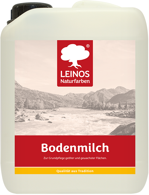 LEINOS 920 Bodenmilch 10 Liter | Pflegemittel für geölte, gewachste und lackierte Fußböden |  Holz, Kork und Linoleum | ergibt seidenglänzende Oberfläche