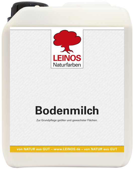 LEINOS 920 Bodenmilch 2,5 Liter | Pflegemittel für geölte, gewachste und lackierte Fußböden |  Holz, Kork und Linoleum | ergibt seidenglänzende Oberfläche