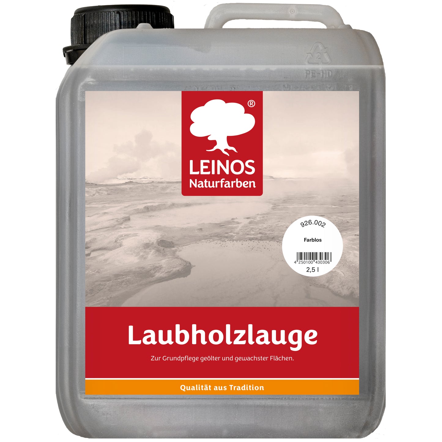 LEINOS 926 Laubholzlauge 2,50 l Farblos