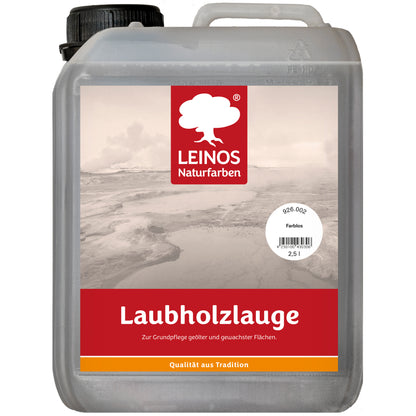 LEINOS 926 Laubholzlauge 2,50 l Farblos