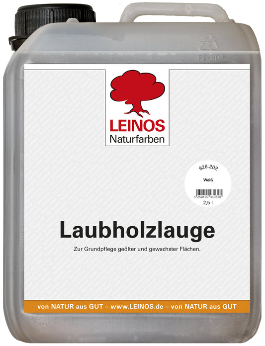 LEINOS 926 Laubholzlauge 2,50 l Weiß