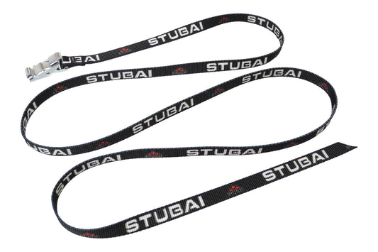 2 Stück Stubai  Ersatzgurt, Riemenpaar, pro Stück 155cm Artikelnummer 927002 zu Befestigung der Schuhe an den Steigeisen, Steigeisen Fusseisengurt,