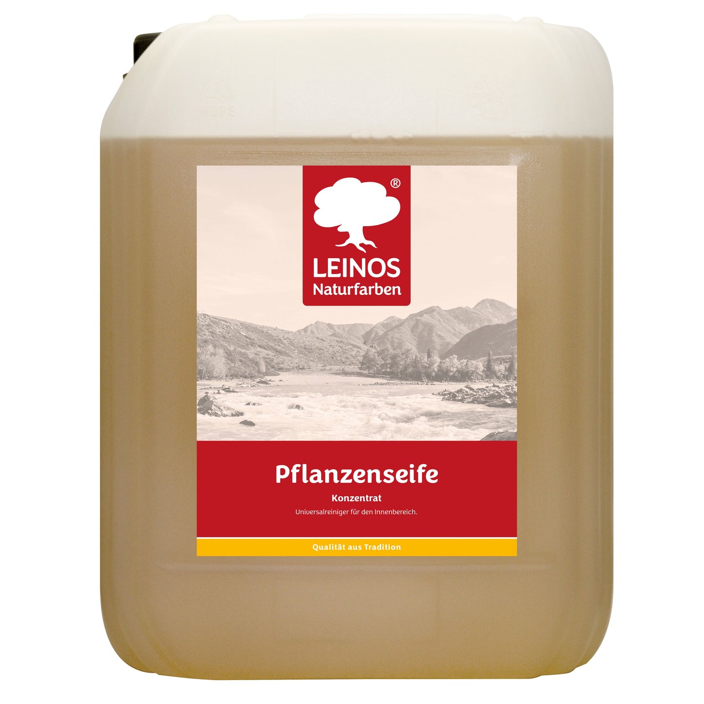 Leinos-Pflanzenseife 930 10 Liter Naturseife  – Rückfettender Universalreiniger aus Pflanzenölen für geölte, gewachste & lackierte Flächen – natürlich, ergiebig & biologisch abbaubar