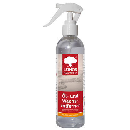 LEINOS Öl- und Wachs-Entferner 948 – Wasserbasiertes, Alkalisches Reinigungsmittel zur Effektiven Entfernung von Ölen & Wachsen auf Holz- und Metalloberflächen (0,25 L)