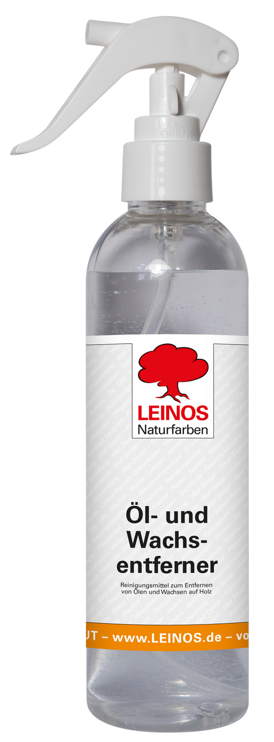LEINOS Öl- und Wachs-Entferner 948 – Wasserbasiertes, Alkalisches Reinigungsmittel zur Effektiven Entfernung von Ölen & Wachsen auf Holz- und Metalloberflächen (0,25 L)