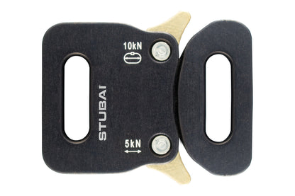 STUBAI Click Fix 2.0 nicht verstellbar | Mini 12 mm | hochwertige Gurtschnalle für Outdoor-Enthusiasten, Bergsteiger und Abenteurer