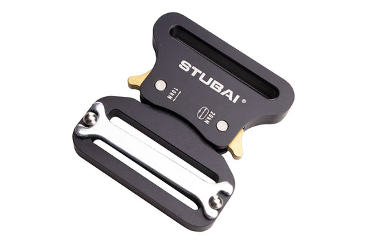 STUBAI Click Fix 2.0 verstellbar | 45 mm | hochwertige Gurtschnalle für Outdoor-Enthusiasten, Bergsteiger und Abenteurer