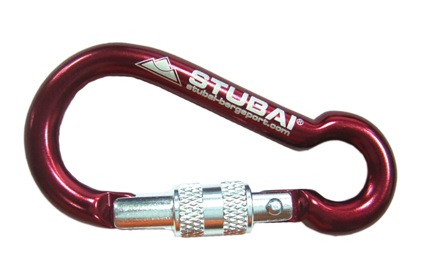 STUBAI Dwarf Fangkarabiner rot