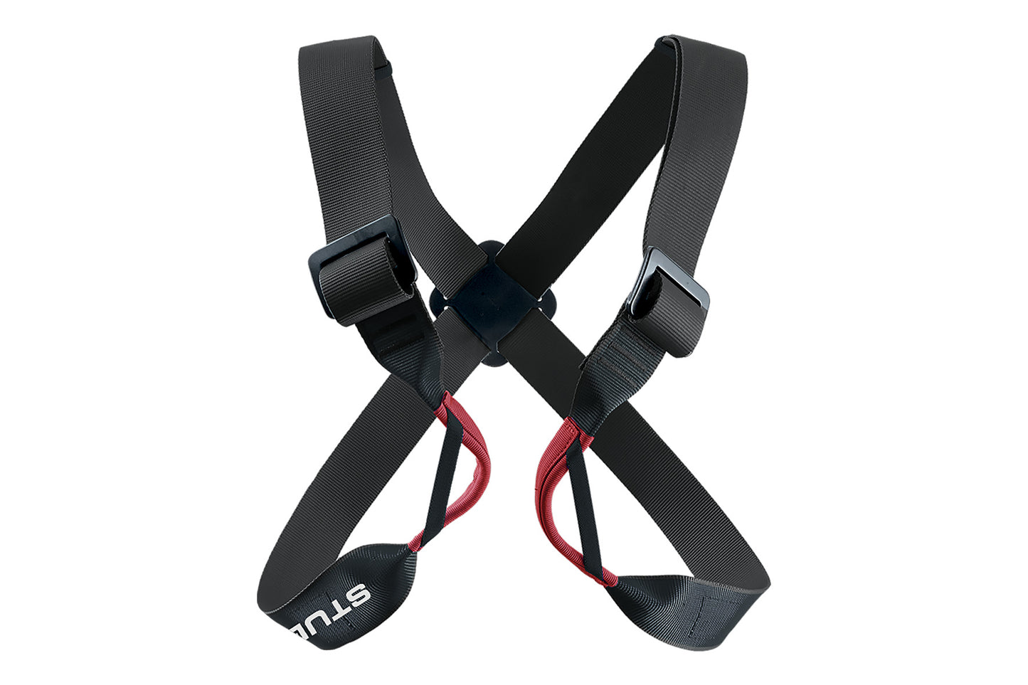 UTILITY Brustgurt verstellbar XXXS–XXXL – nur in Kombination mit Sportkletter-Sitzgurt nutzbar – mit DoubleBack-Schnallen & Kreuzstück im Rücken – CE EN 12277 Typ D & UIAA zertifiziert – 240 g