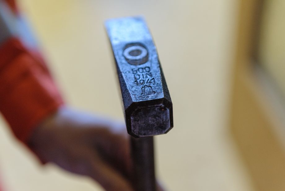 Picard Klanghammer mit 500g-Kopf und extra langem  Eschenstiel speziell für den Wagenmeister