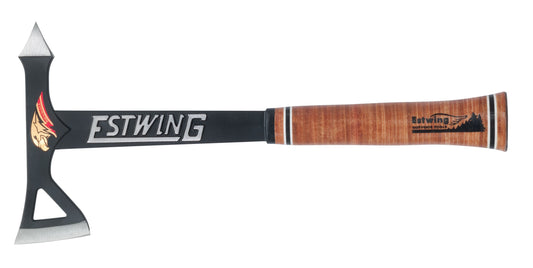 ESTWING Black Eagle Tomahawk mit Ledergriff, 770g, mit Nylon Schutzhülle