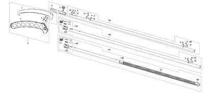 Unteres Stangenteil für Hayauchi 2400