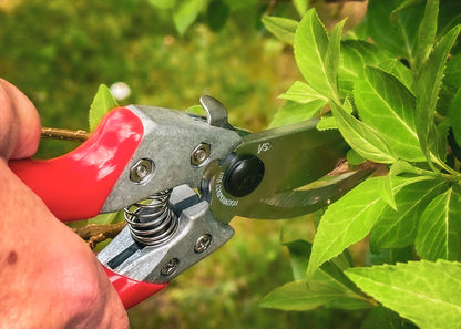 ARS Profi-Gartenschere VS-8XZ |  rasiermesserscharfer Klinge | Einhandverriegelung | gummierte Griffe | Klinge austauschbar