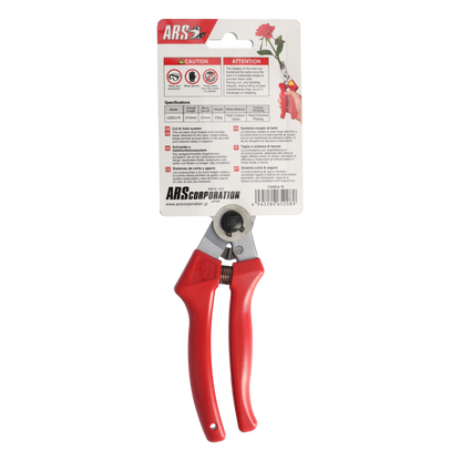Cut360 Rosenschere, Präsentierschere für Zweigdurchmesser bis Ø 10 mm, Kleine Gartenschere perfekt ausbalanciert
