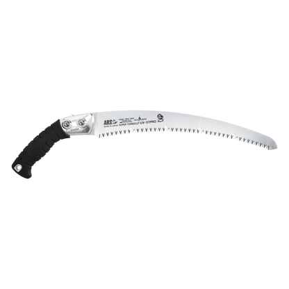 ARS Handsäge UV-37PRO | mit Köcher |   Blattlänge von 370 mm | Die Zahnweite beträgt 4,50 mm | Gewicht  335 gramm | Gruppenzahnung mit Räumerschlitzen