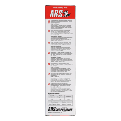 ARS Floristen/Ernteschere 300L-BL
