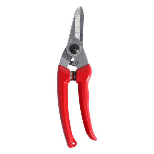 Cut360 Kleine Gartenschere, zarte Rosenschere für Zweigdurchmesser bis Ø 12 mm, Kleine Gartenschere, Ikebana, perfekt ausbalanciert