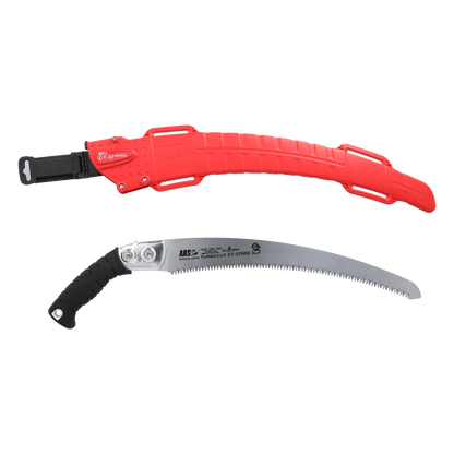 ARS-Handsäge CT-37PRO Zahnweite 4,5mm |  37 cm gebogenes Blatt mit Köcher" |  Gesamtlänge: 600 mm | Gewicht: 335 g | Turbocut