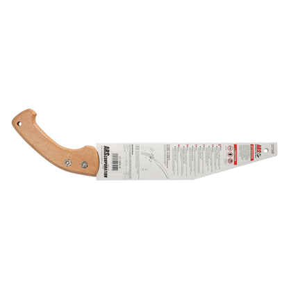 ARS Handsäge Baumpflegesäge CT-32EN-W | Zahnweite 4mm | Blattstärke: 1,2 mm | Buchenholzhakenheft | präzise und saubere Schnitte