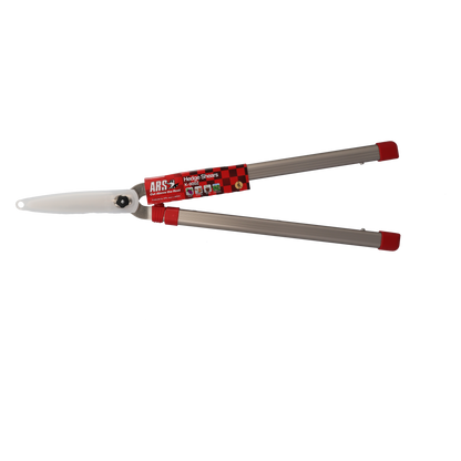 ARS-Hecken-/Hopfen/Weinlaubschere K-900Z, Teleskop (Blattlänge 16 cm, Länge 72 - 105 cm) Superleichte Teleskop-Heckenschere mit Hartstahl-Schermesser