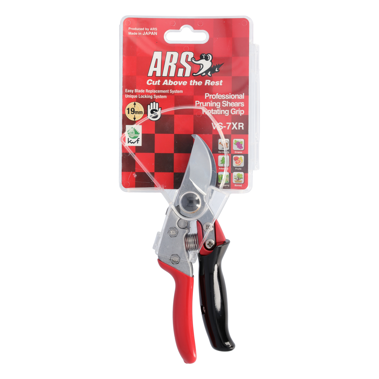 ARS Rollgriff Gartenschere VS-7XR