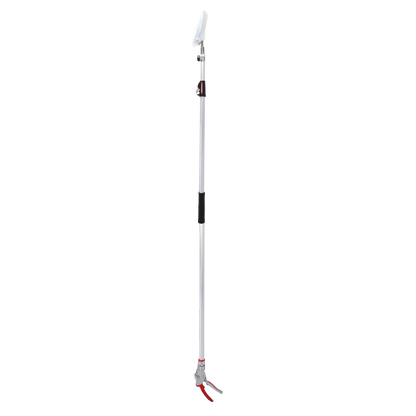 Teich- und Heckenschere mit Teleskoparm | Länge 1,9–3,1 m | Scharfe Klingen & integrierte Greifer | Nur 1,4 kg | Für hohe Hecken, Teichpflege & Obsternte | Ergonomisch & leicht