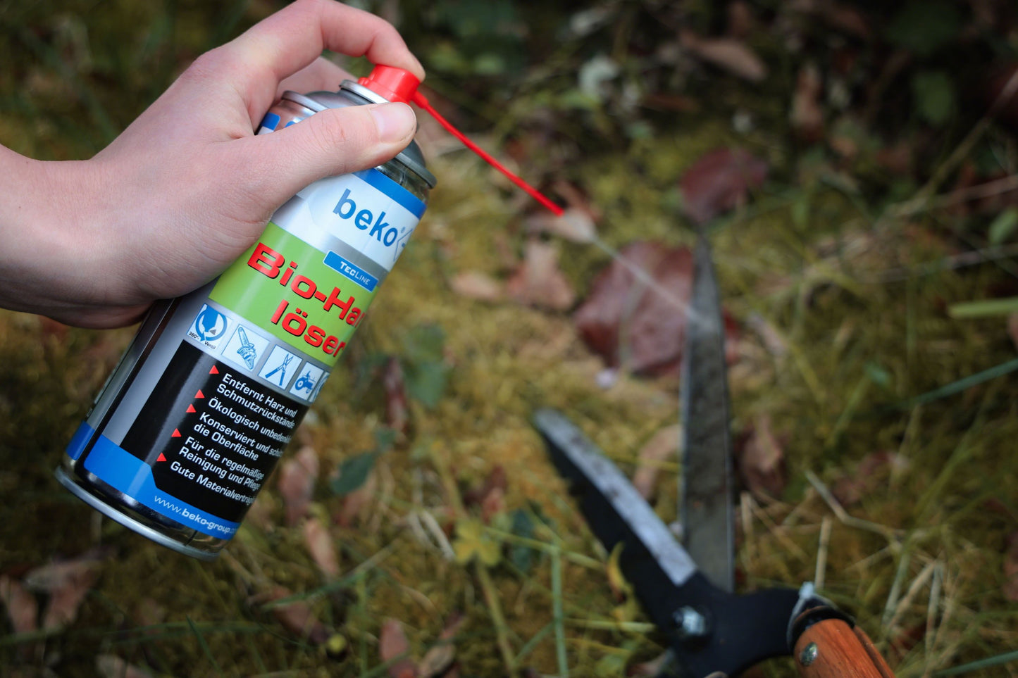 TecLine Bio-Harzlöser 400 ml für Japansägen Motorsägen GALA Bau ,Stechbeitel, Hobel und verharztes Werkzeug