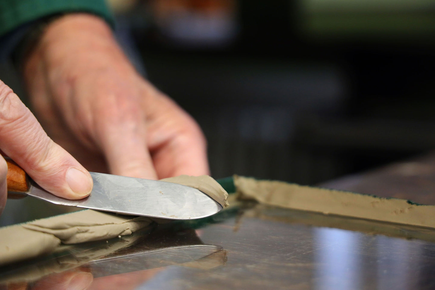 Cut360 Leinölkitt Einfachverglasung an Fenstern mit Holz- und Metallrahmen, Fensterkitt zur Abdichtung - 1 kg bis 25 kg