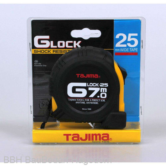 TAJIMA G-LOCK Bandmass 7m/25mm gelb, TAJ-24718