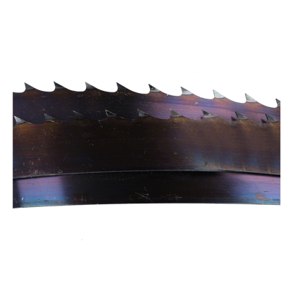 Bandsägeblatt Flexback mit gehärteten Zahnspitzen | 3650 x 30 x 0,8 mm 3 Zähne pro Zoll | Geeignet für alle Holzarten | Hohe Standzeit, flexibles Sägeband, Räumerverzahnung | Made in Germany